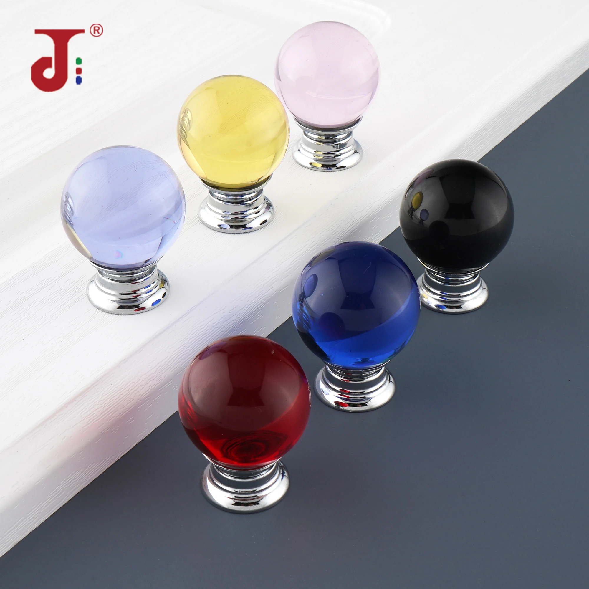 

10Pack Round Shape Crystal Glass Cabinet Knobs with Screws Drawer Knob Pull Handle Used for Kitchen, Dresser, Door,ball knobs