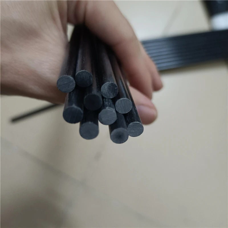 10PC 20PC Black Glass Fiber Rod Diameter 3mm 4mm Model Construction Insulating Fiberglass Bar Lenght 2000mm Customized 2 Meters