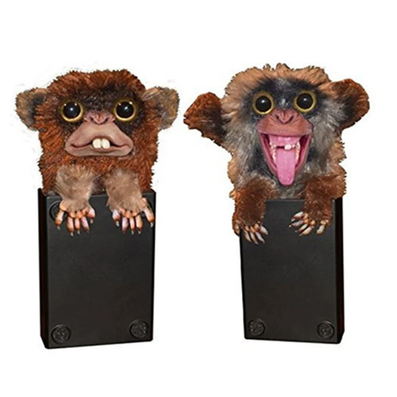 Interesting Creative Tricky Finger Funny Monkey toys Pet Prankster  Prank Monster Halloween Novelty Funny Toy for Children