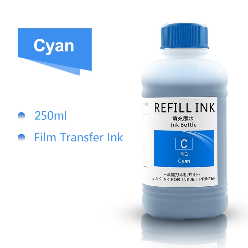 250ML DTF Ink Film Transfer Ink Direct Transfer Film Printing Hot melt powder PET Film Printing And Transfer For Epson