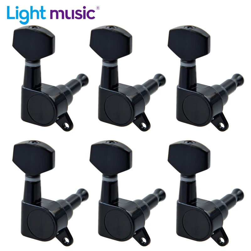 Guitar Sealed Small Peg Tuning Pegs Tuners Machine Heads For Acoustic Electric Guitar Guitar Parts 1 set of 6pcs