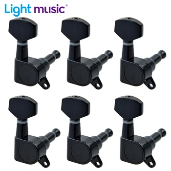 Gitara uszczelniona mały kołek kołki do strojenia tunery głowice maszynowe do akustycznej gitary elektrycznej części do gitary 1 zestaw 6 sztuk
