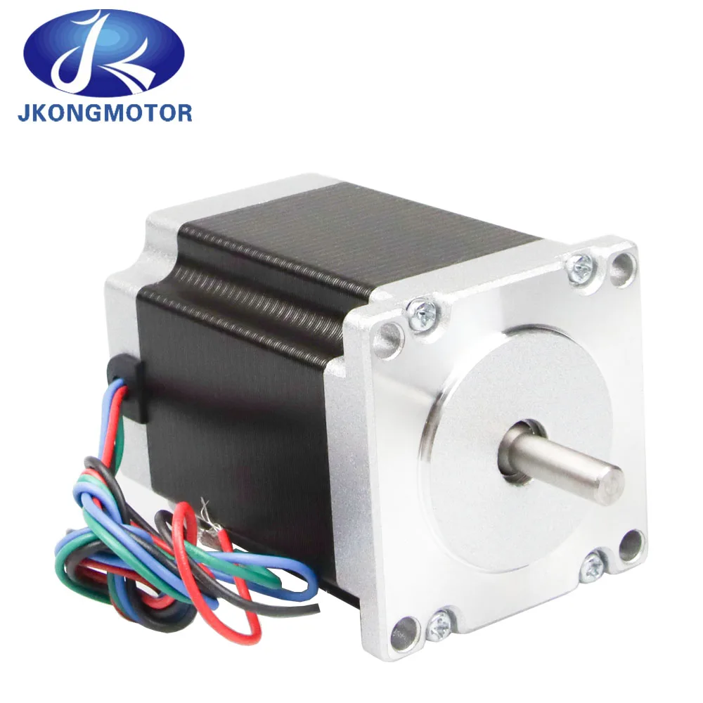 Jkongmotor NEMA 23 CNC Stepper motor 57x76mm 2.8A 1.8N.m D=8mm 6.35mm 270Oz-in CNC Router Engraving milling machine 3D printer