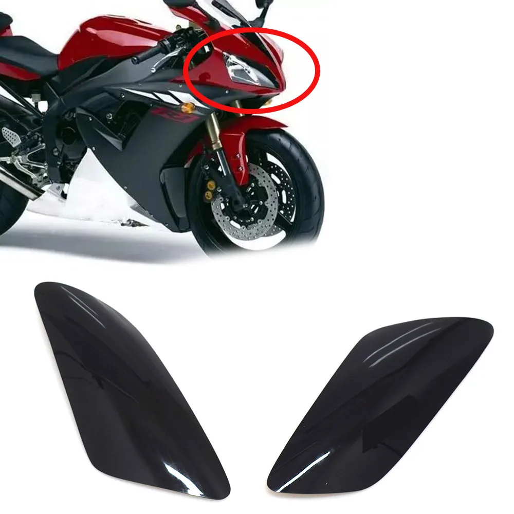 Motorcycle Headlight Protector Lens Cover Shield Case for Yamaha YZF R1 2002 2003