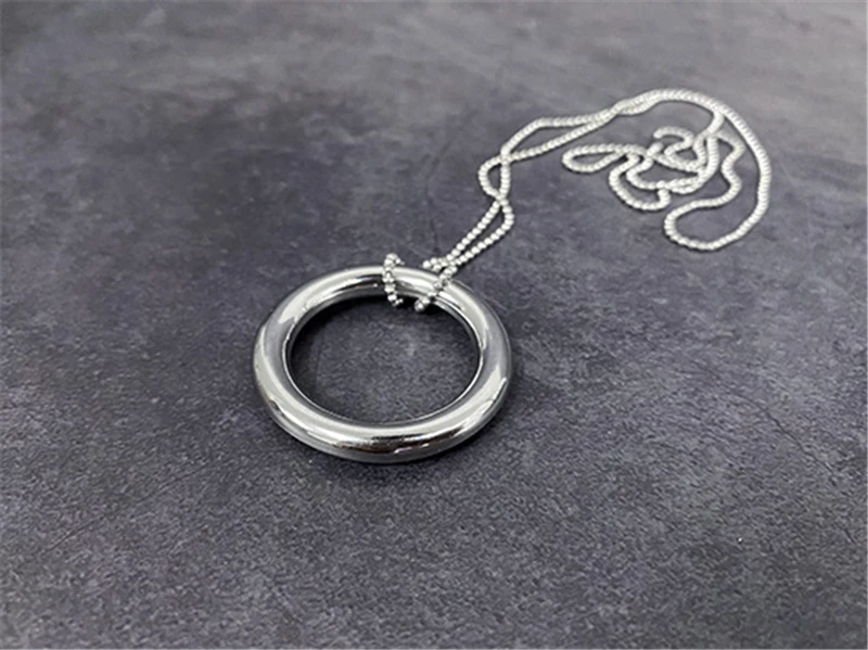 Ellis Ring 2.0 Magic Tricks Stage Close-up Magia Ring Appear/ Vanish Magie Mentalism Illusion Gimmick Prop Ring and Chain Magica