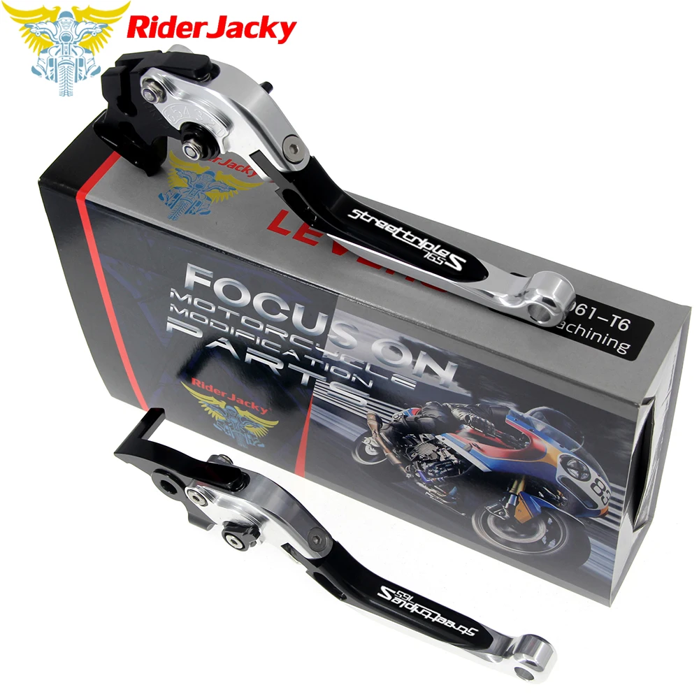 

Складные Выдвижные рычаги тормозной муфты с ЧПУ для Triumph 765 Street Triple S (не версия RS) 2017 2018