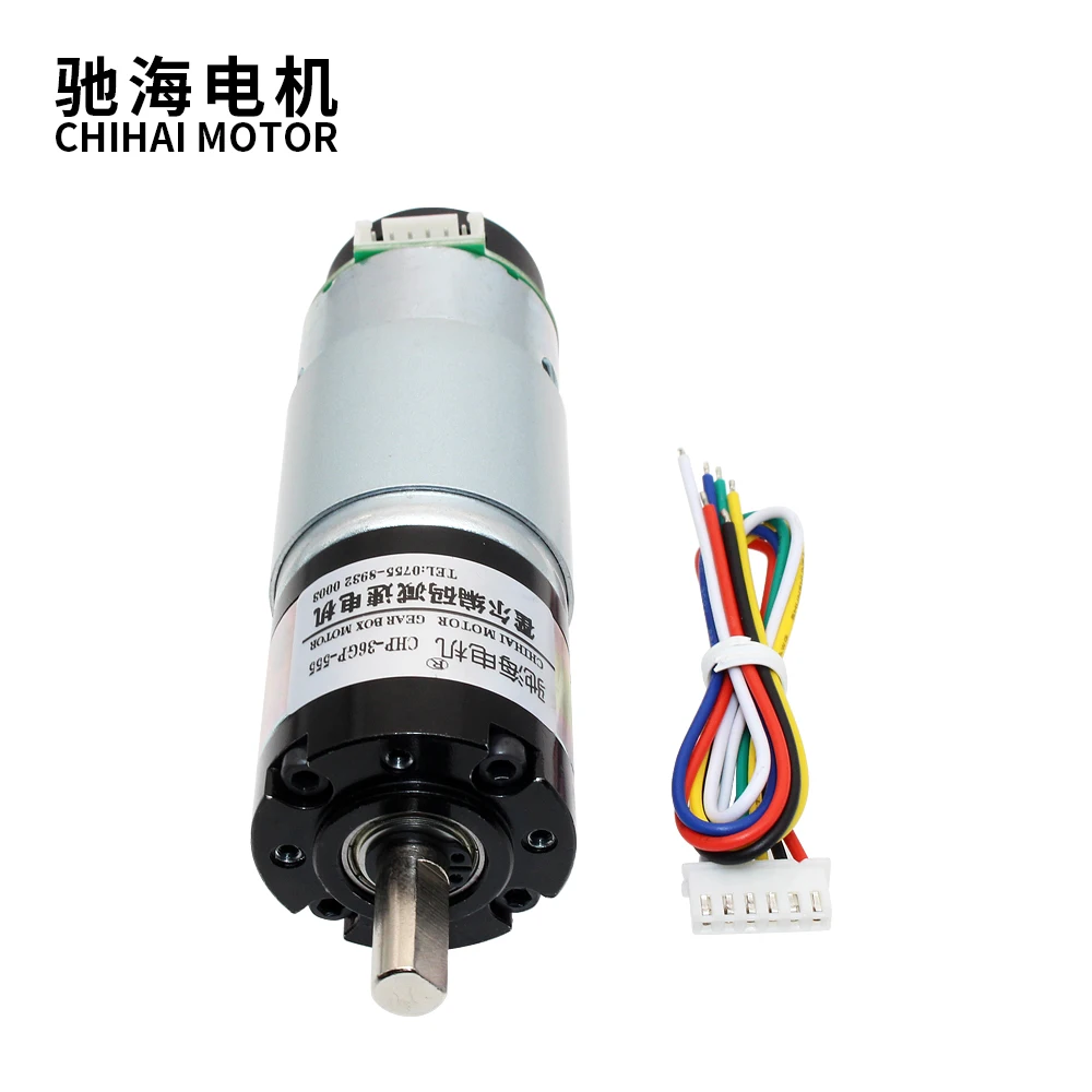 Chihai Motor CHP-36GP-555-ABHLL DC Magnetic Holzer Encoder