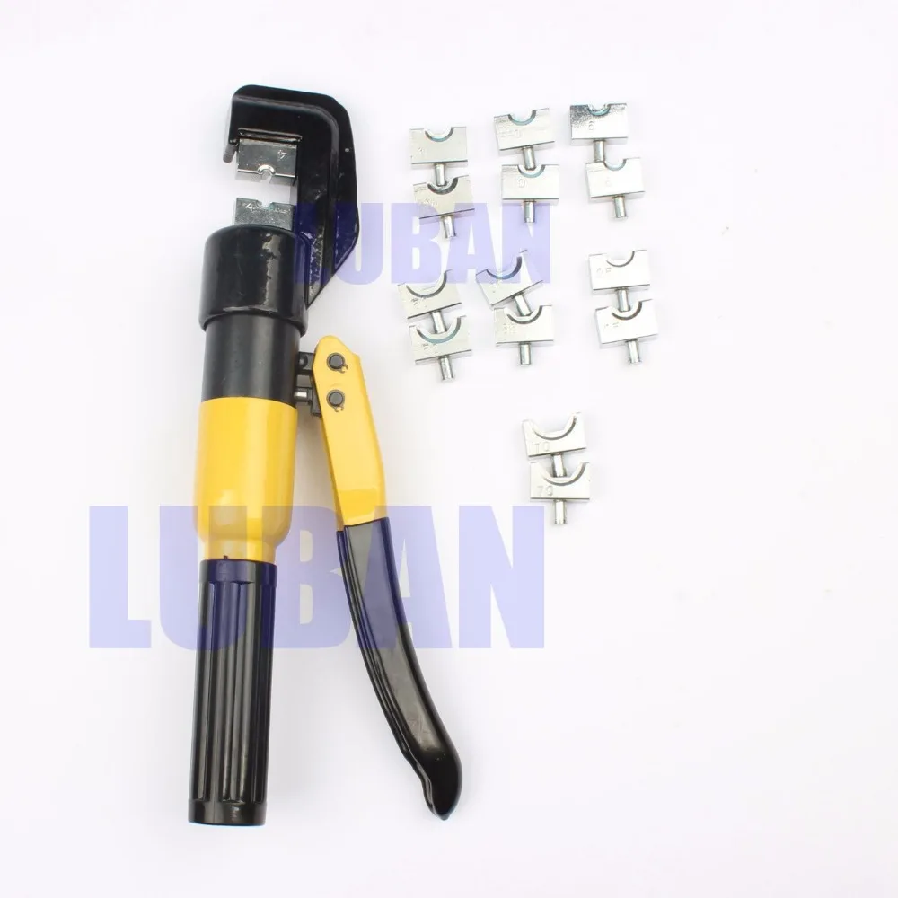 Cable lug Hydraulic Crimping Tool Hydraulic Crimping Plier Hydraulic Compression Tool YQK-70 Range 4-70MM2 Pressure 5-6T