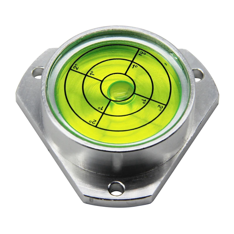 Metalen Driehoek Niveau Bubble Precisie Niveau Bubble Hoge Precisie Niveau Bubble 48x35x13mm