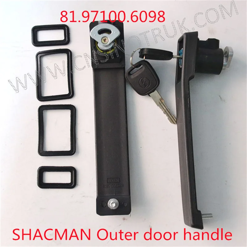 81.97100.6098 Outer door handle assembly for SHACMAN delong truck parts Lock the car door