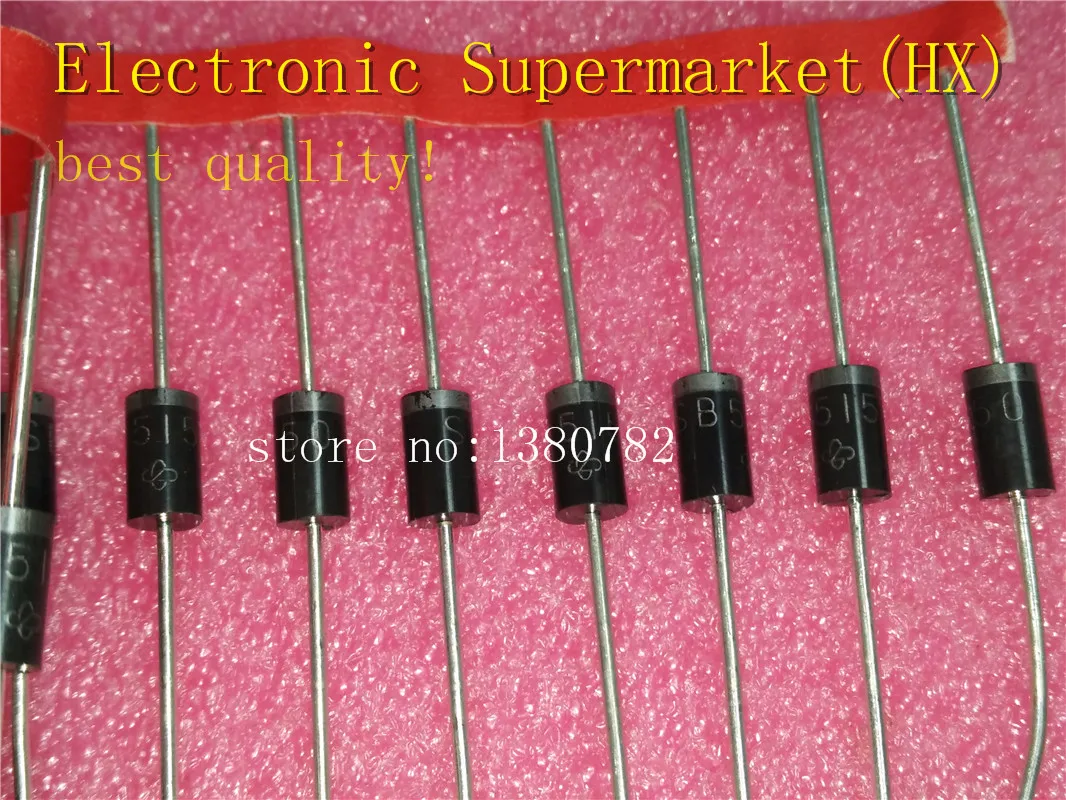 Free Shipping 500pcs/lots SB5150 SR5150 Schottky diode 5A 150V In stock!