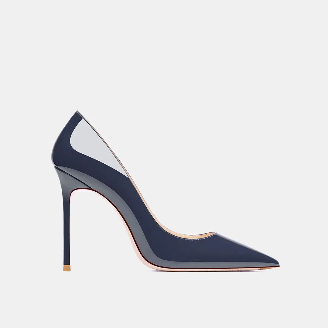 Woman Shoes Genuine Leather 2026 Trend Luxury Classics Pumps Elegant High Heels Shoes Shallow Pointed Toe Party Ladies Shoes