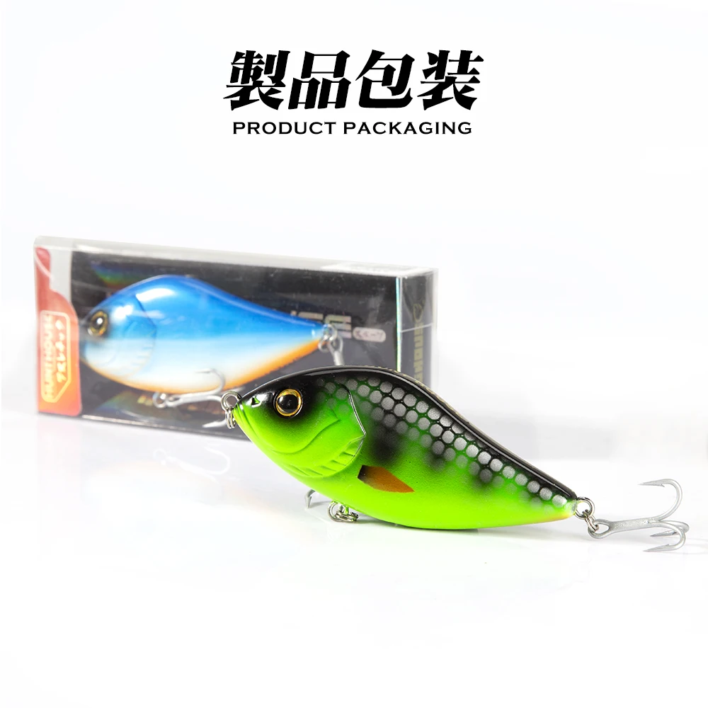 Hunthouse LW130 Jerkbait VIB señuelo para lucio – acción vibrante - imagen 2