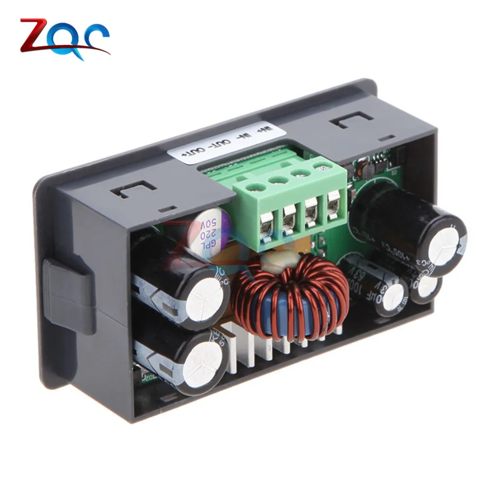 Constant Voltage Current Step Down Programmable Power Supply Module Buck Voltage Regulator Converter Color LCD Voltmeter Ammeter