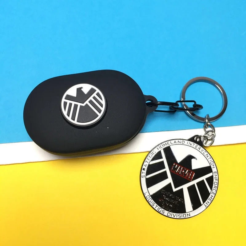 Custodia per auricolari in Silicone Disney con portachiavi per Xiao Redmi Airdots 3 custodia per cuffie Bluetooth senza fili per cartoni animati