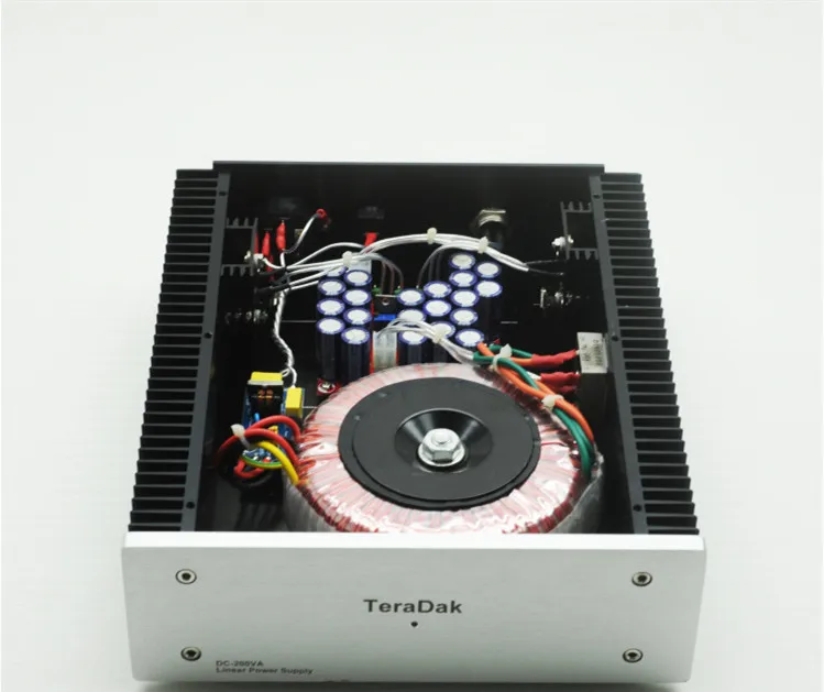 TeraDak DC-200W Qnap TVS-951X NAS Network Storage HiFi Fever Linear Power Supply/อินพุต: AC100-240V/200W Toroidal หม้อแปลง