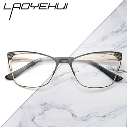 Glasses Frame Women's Prescription Eyeglasses Frames Anti Blue Light Reading Glasses Women Luxury Optical Retro Cat Eye Eyewear