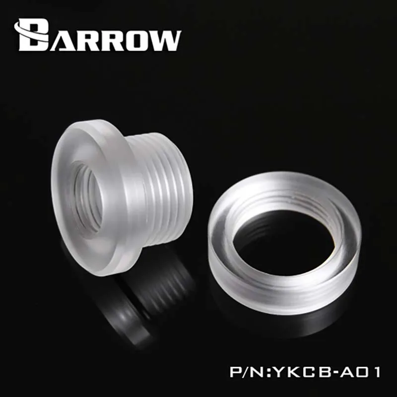 Barrow PC water cooling fittings Acrylic top Water Injection seat Plate-piercing screw PMMA Fitting water cooler YKCB-A01