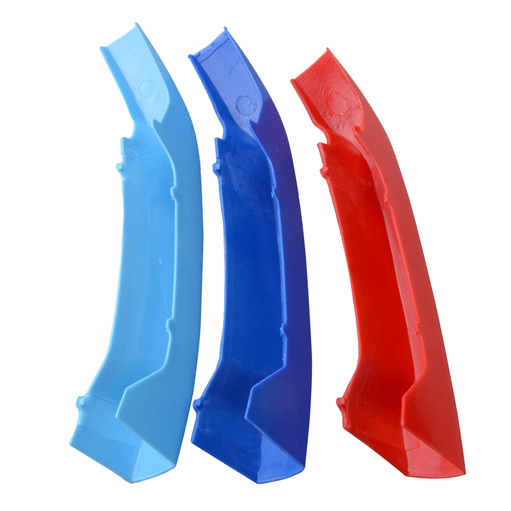 Grille Cover Clip Trim Sport M Style Color 7 Slat For BMW X1 F48 LCI 2020+  Front Kidney Grill Decorative Parts