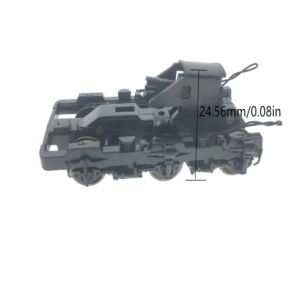 2pcs HO Train Model Accessories Scale 1:87 Electric Train Accessories Chassis Bogies Model Building Kits