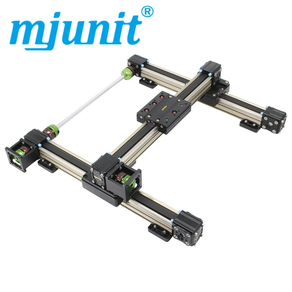 

mjunit XY axis gantry structure toothed belt linear motion guide slide module with high speed for 3d gluing and spraying machine