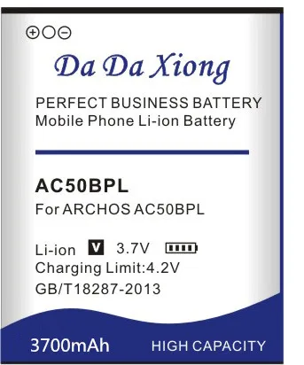 New High quality 3700mAh AC50BPL Li-ion Phone Battery use for ARCHOS