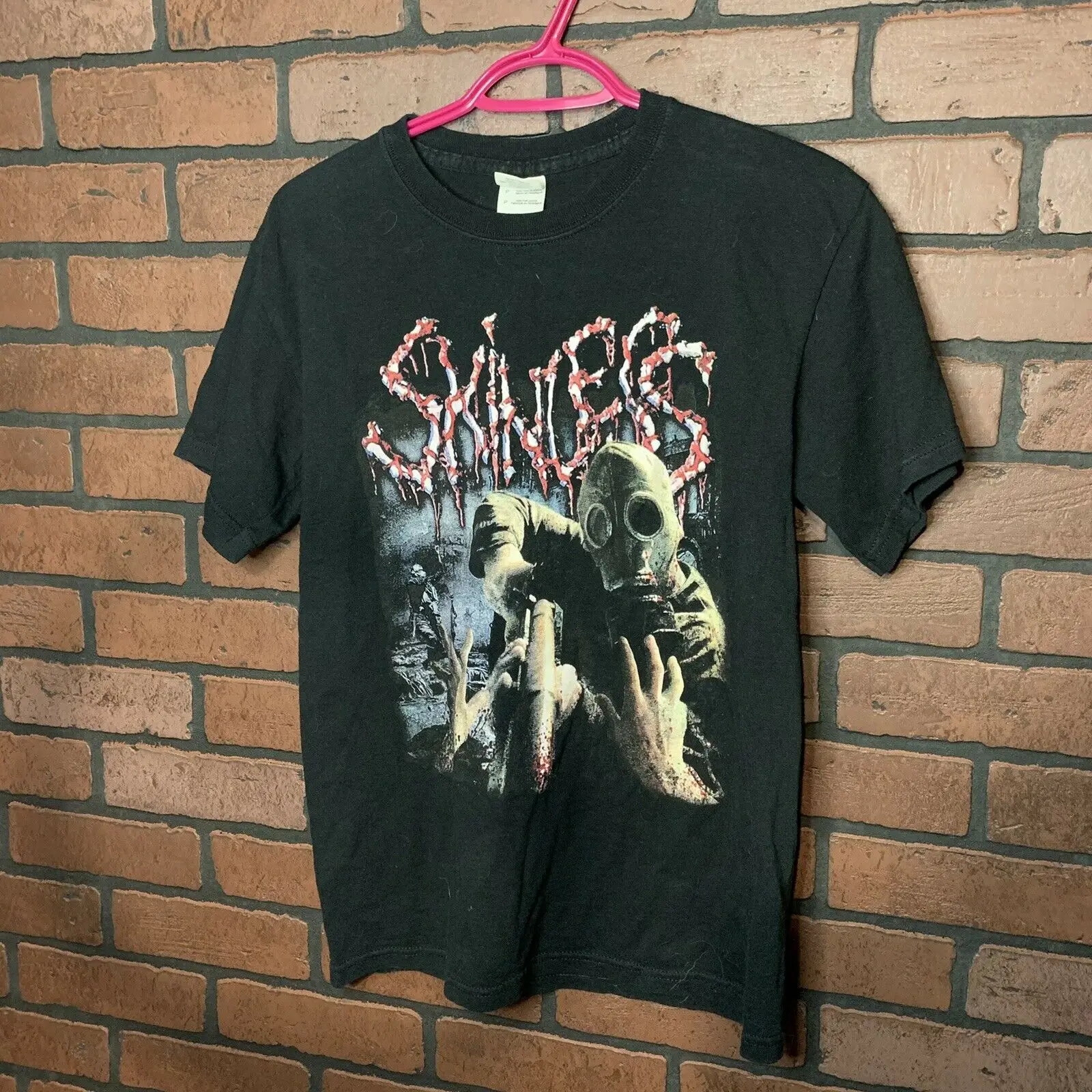 Vintage Skinless death metal t shirt Men’s S 2007 Suffocation immolation tour