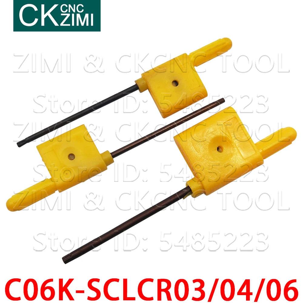 1 قطعة C06K-SCLCR03 C06K-SCLCR04 C06K-SCLCR06 التنغستن الصلب الداخلية وانتقل المخرطة بار حامل أدوات SCLCR ل CCMT 0401 0602 09T3
