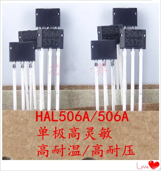 

NEW 10PCS/LOT HAL506UA-A HAL506A HAL506 506A TO-92