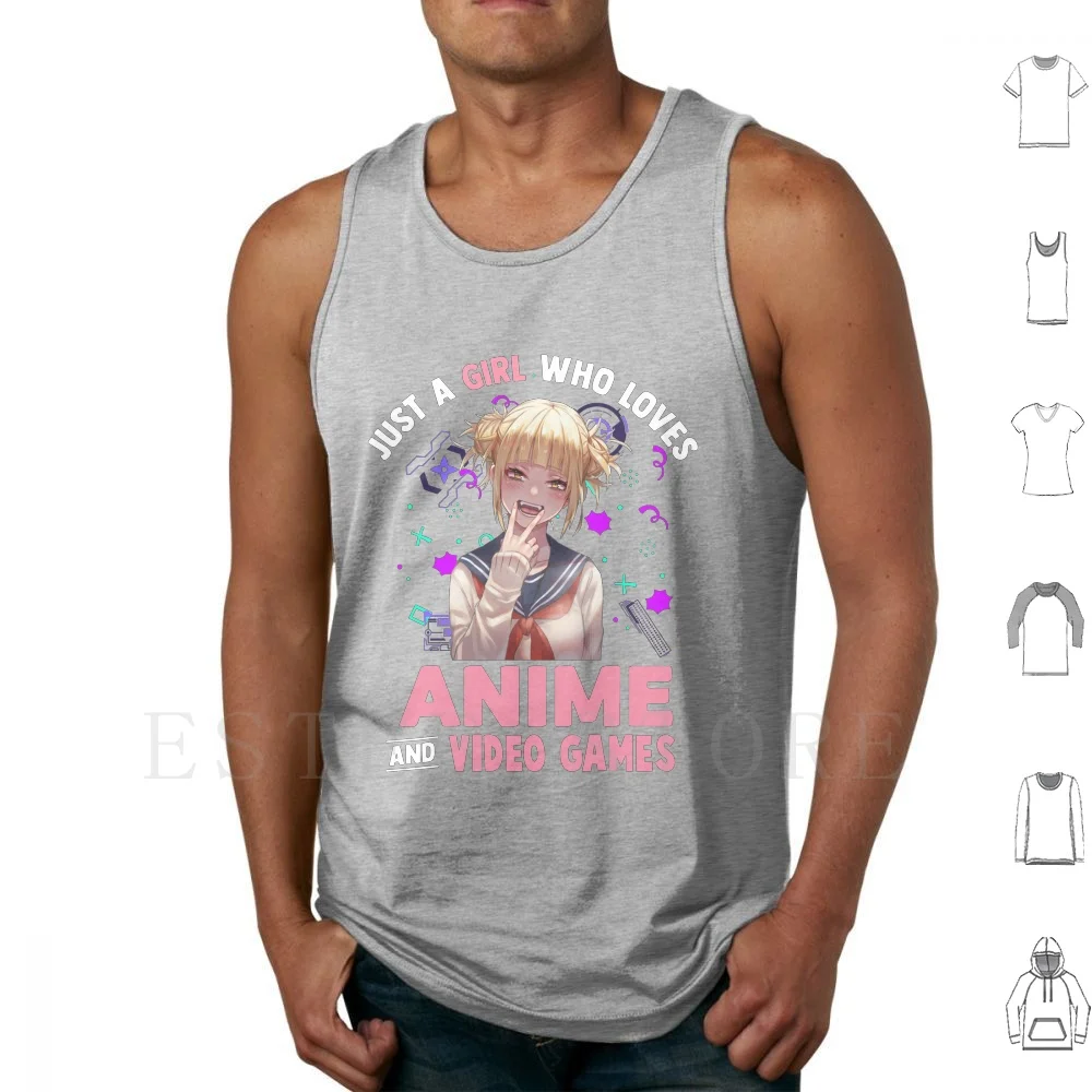 Himiko Toga Sketching Anime And Video Games Hentai Art Gift For Fans , Lovers Tank Tops Vest Anime Hentai Hestia Hentai