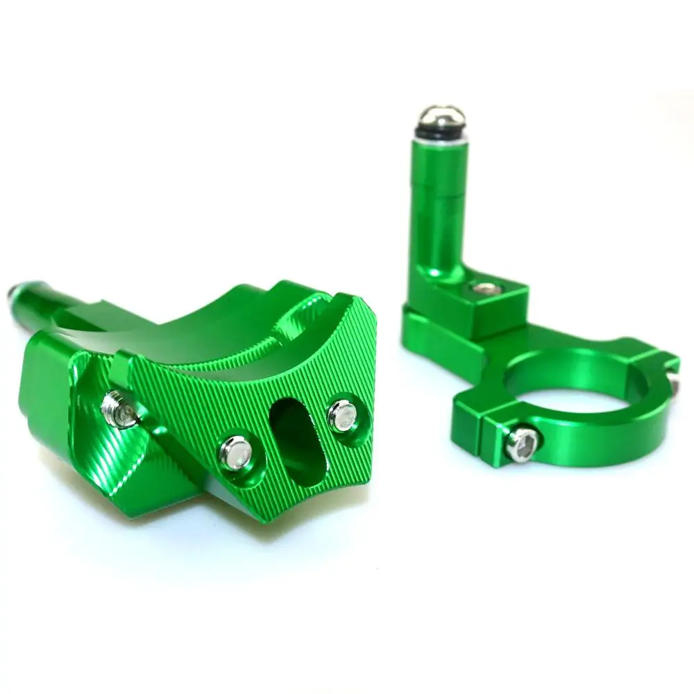 Motorcycle CNC Stabilizer Damper Complete Steering Mounting Bracket For KAWASAKI Ninja400R EX400 2018-2023