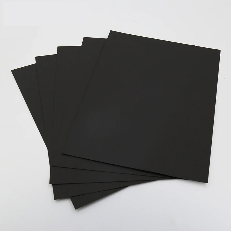 A4 Black Kraft Paper DIY Handmake Card Making Craft Paper Thick Paperboard Cardboard 180g 230g 300g 400g 20/50pcs High Quality