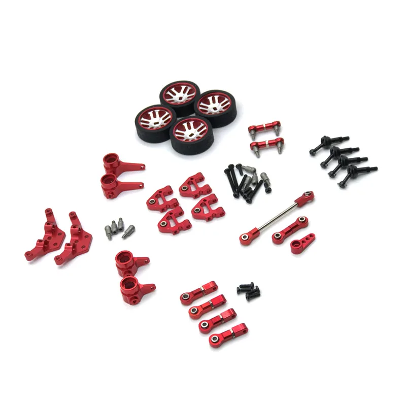 Suitable For WLtoys 1/28 284131 k979 k989 k999 RC Car Spare Parts Metal Modification Kit