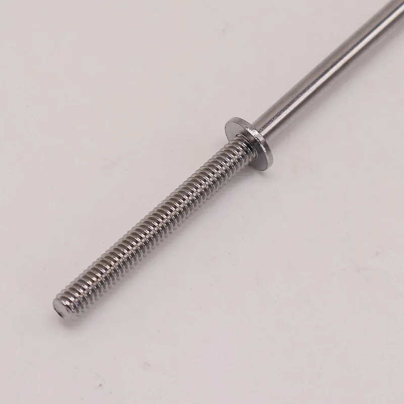 Imperial 7/32 Drum Screws 125mm 135mm Length M5 Drum Screw Silver Color 1 Piece