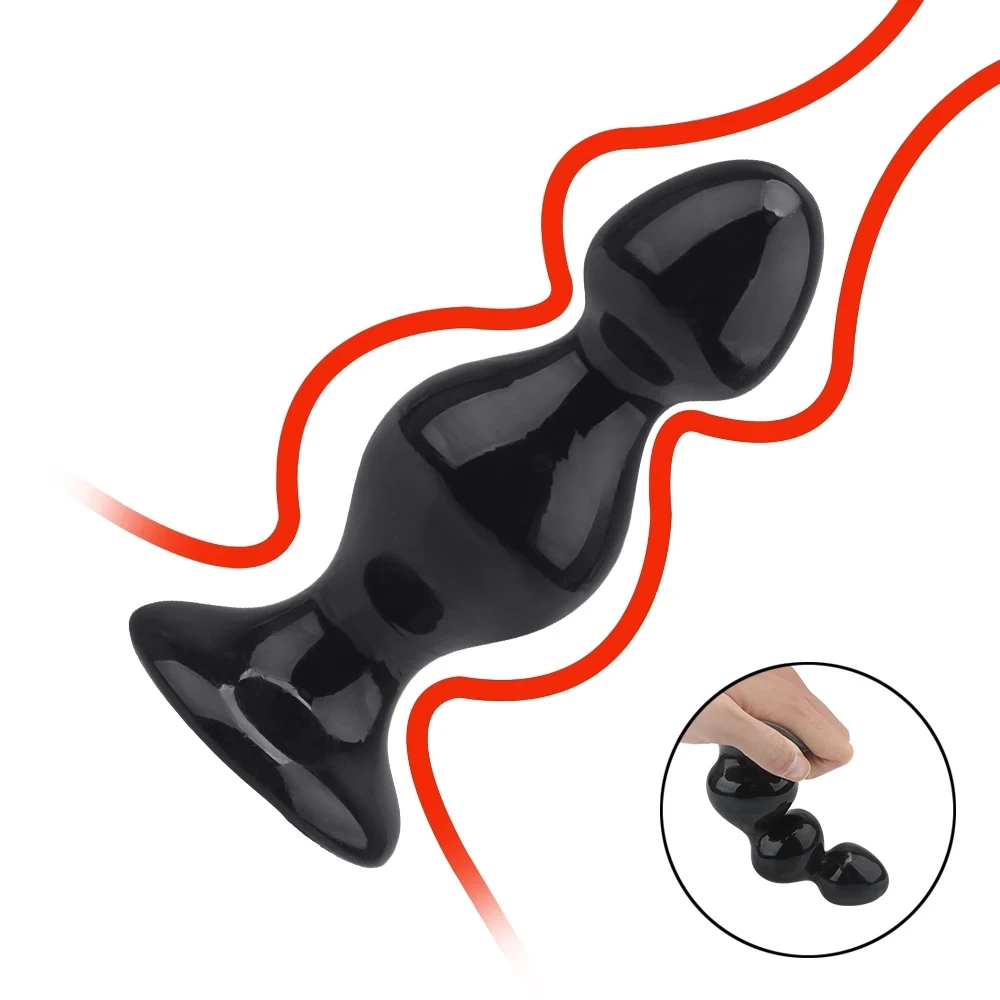 6 Size Anal Plug Big Buttplug Vagina Dilator G-Spot Butt Stimulator Sex Toys for Gay Couples Adult Games Women Men Masturbators