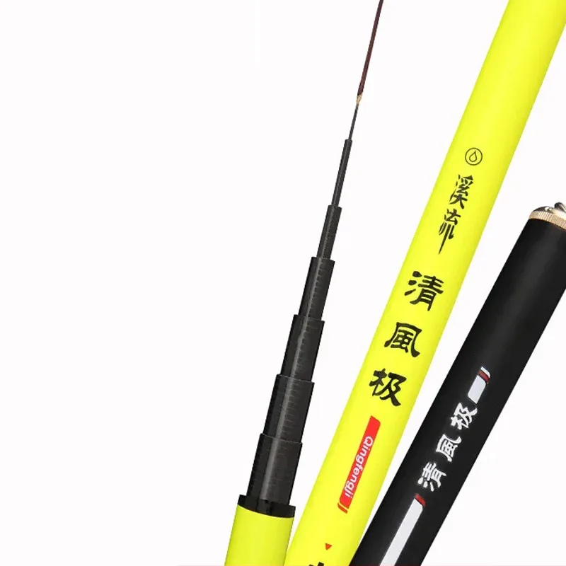 Travel Fishing Rod Set Package 4.5m 5.4m 6.3m 7.2m 8m Stream Fishing Rod Carp Hand Pole Including Some Fishing Component