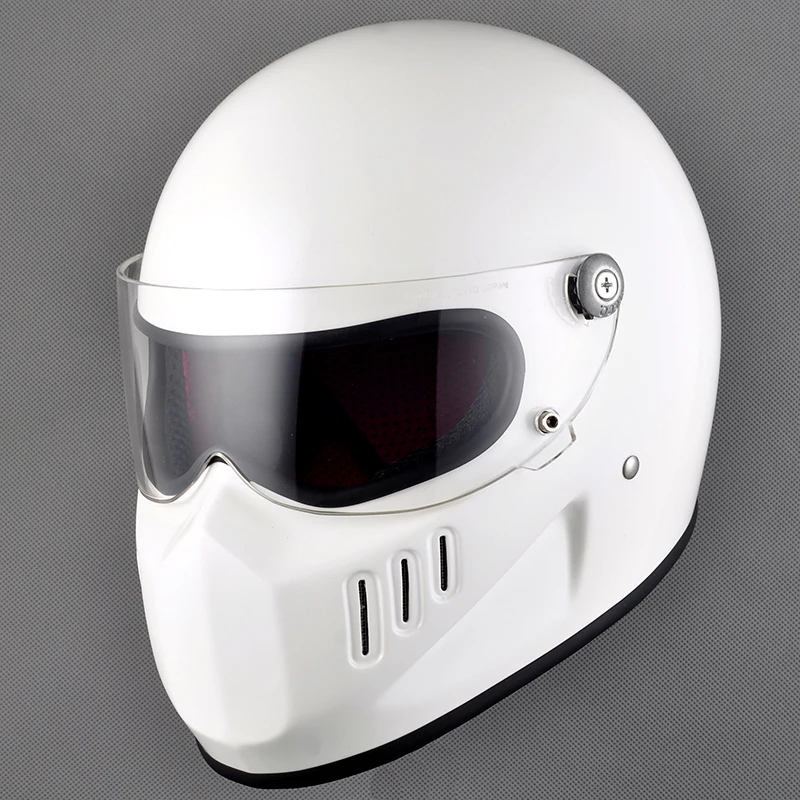 Motorcycle helmet small shell retro vintage cool sale full face helmet Fiberglass shell