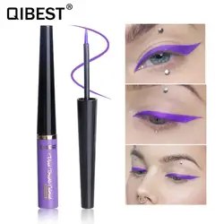 QIBEST Matte Color Liquid Eyeliner Quick-drying Waterproof Eyeliner Long Lasting Pearlescent Liquid Eyeshadow Eyes Cosmetic Pen