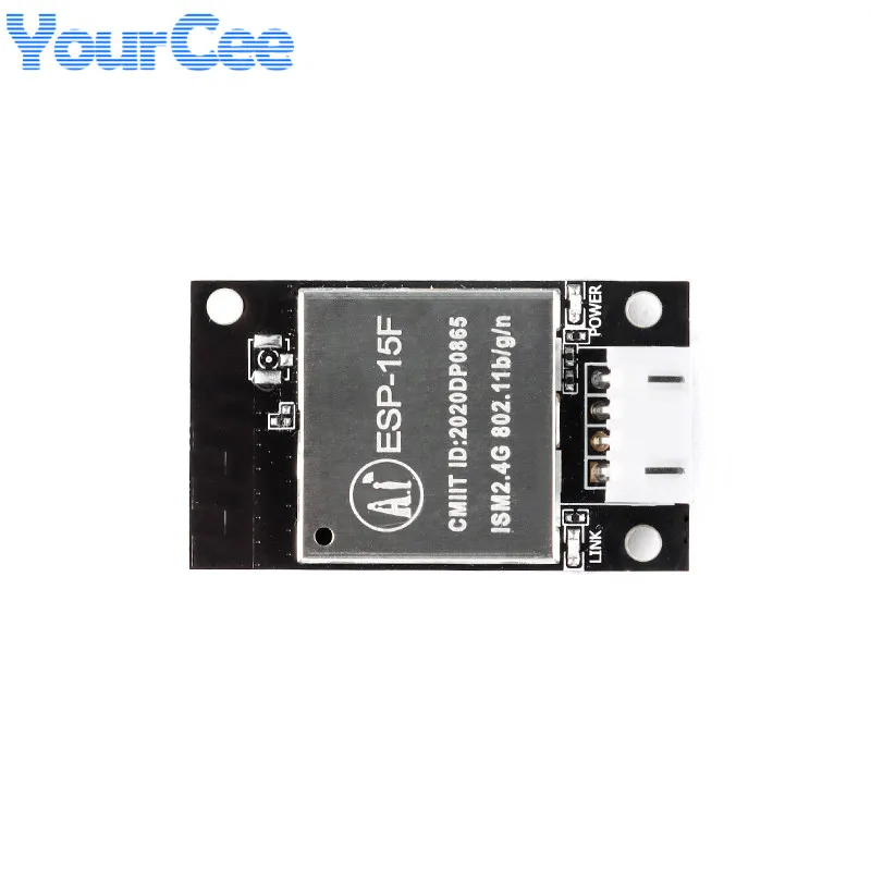 2pcs/1pc ESP-15F ESP8266 Serial WiFi Wireless Module Transparent Transmission Onboard External Antenna