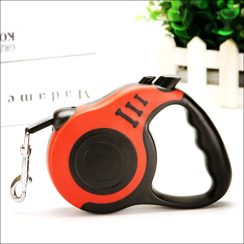 Durable Dog Leash for Small Medium Dogs Automatic Flexible Retractable Nylon 3/5M Leash Traction Puppy Cats Dogs Pet Supplies