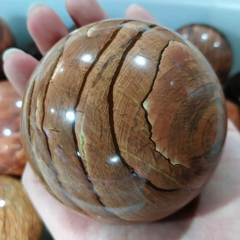 

Натуральные камни и минералы Serpeggiante, сфера, деревянная линия, кварцевые хрустальные шары, коллекция украшений для дома, салон, винтажный орнамент