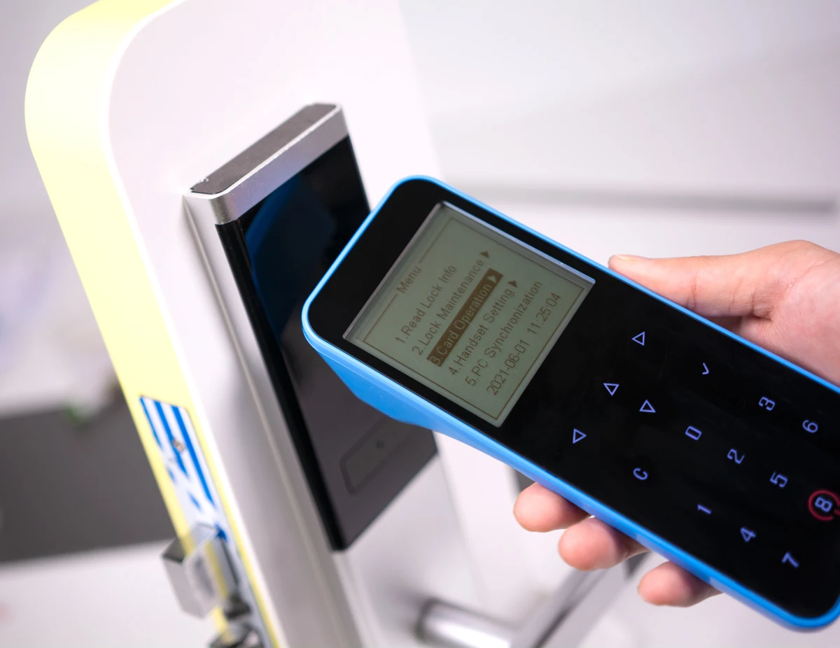 Büro/Hotel zimmer rfid karte elektronische türschloss mit software-management – Detail 10