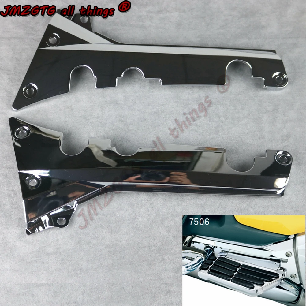 Motorcycle Rear pedal decorative cover For HONDA Goldwing GL1800 & F6B  2001-2017  All Models