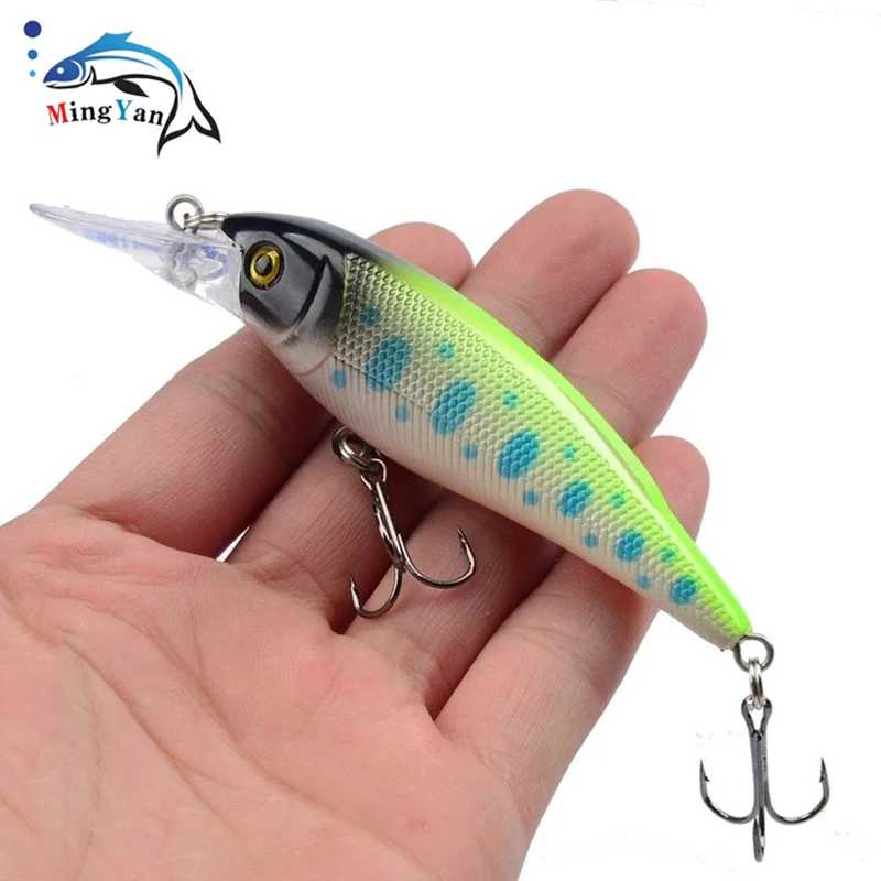 1pcs Minnow Lure 10cm 11g Swimbaits Bass Big Fish Fishing Lure Sinking Wobblers Hard Bait Crankbait for Pike Fishing Tackle