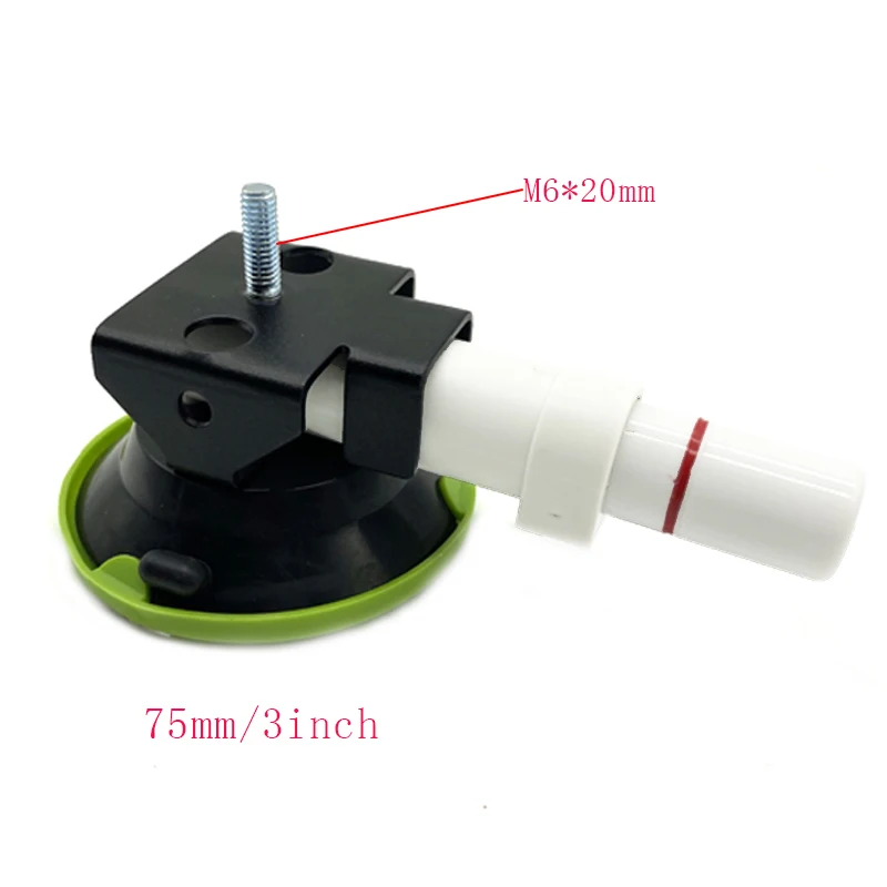 3inch Pump Rubber Cups For Car Dent Repair Light Gooseneck Pipe Accessory  75mm Handle Pump Suction Cups Tools