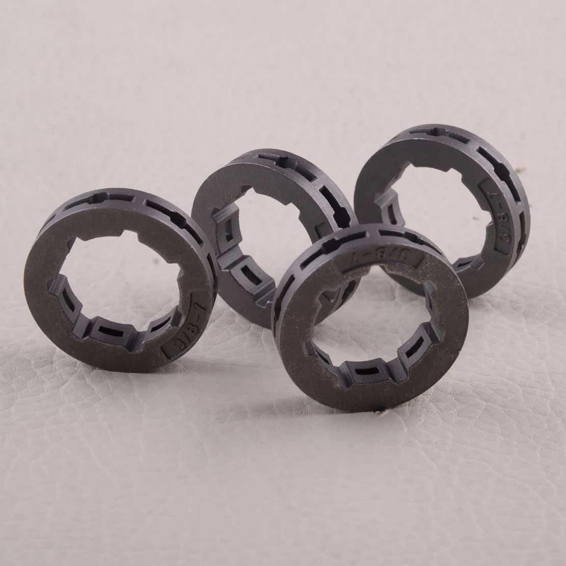 

4pcs Silver Grey Sprocket Clutch Chain Drive 3/8 Rim Fit For Echo CS600P 682100 Oregon 68210