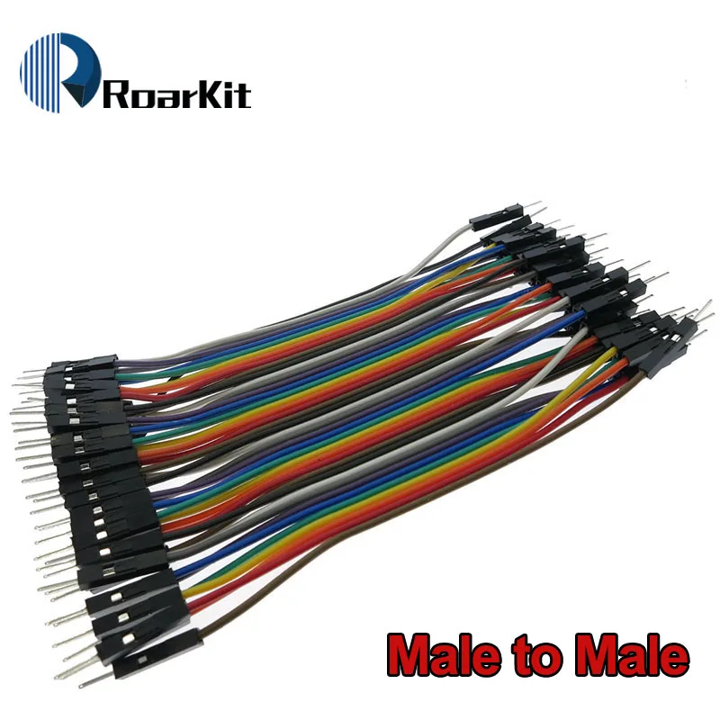 40-120pcs Dupont Line 10CM 40Pin Male to Male + Male to Female and Female to Female Jumper Wire Dupont Cable for Arduino DIY KIT