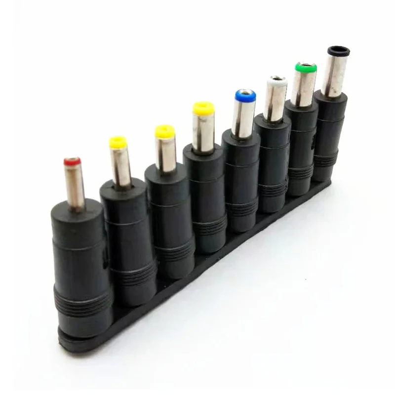 8bit Cắm 5.5 * Jack 2.1Mm Cái Đến Nam Phích Cắm Laptop DC Adapter AC DC Jack Sạc kết Nối Bộ Chuyển Đổi Nguồn Điện Cắm