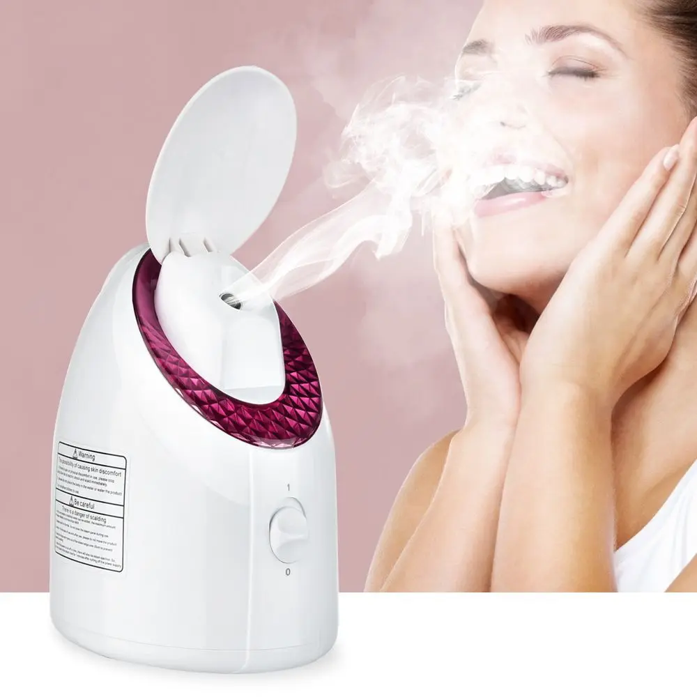 LAIKOU Nano Ionic Deep Cleaning Facial Cleaner UV Sterilization Facial Hot Steamer Face Sprayer Beauty Face Steaming Device