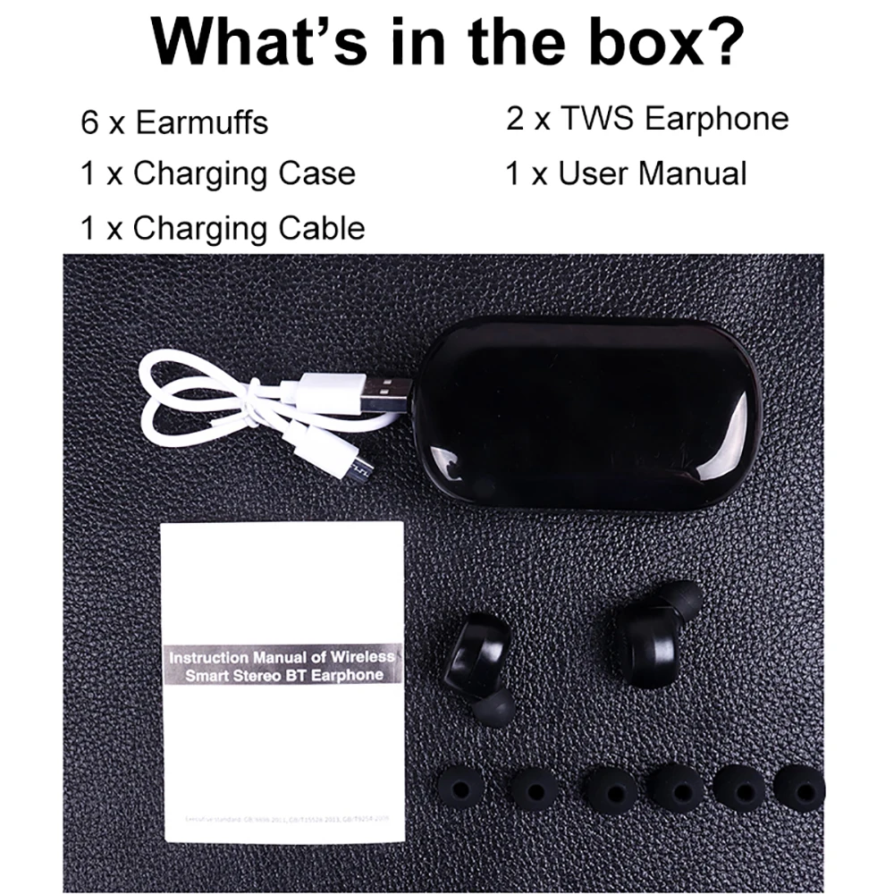 المحمولة سماعات أذن لاسلكية مزودة بتقنية البلوتوث 5.0 سماعات أذن TWS مع LED عرض 8D ستيريو الرياضة سماعات مقاومة للماء ل IOS الروبوت